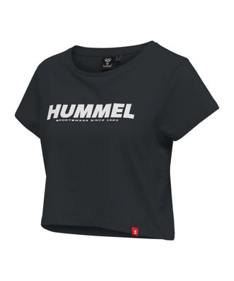 T-Shirt Hummel Legacy Cropped Schwarz