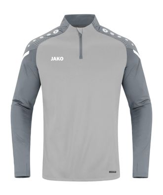 Sweatshirt Jako Ziptop Performance Grau