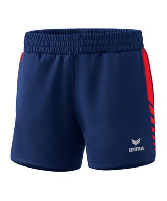 Short Erima Worker Six Wings Marine/Rot