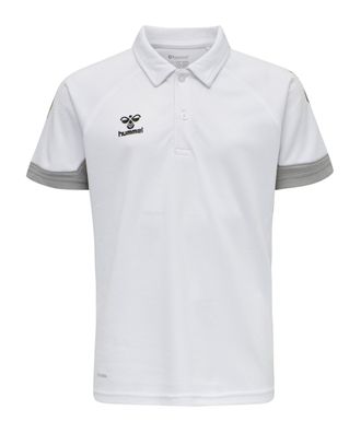 Poloshirt Hummel Lead Functional Kurzarm Weiß