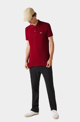 Poloshirt Lacoste Bordeaux Klassisch