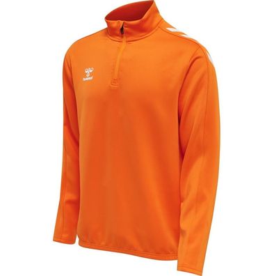 Sweatshirt Hummel Core XK Orange mit Reißverschluss