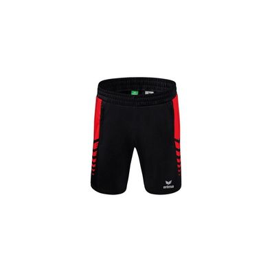 Short Erima Six Wings Worker schwarz/rot