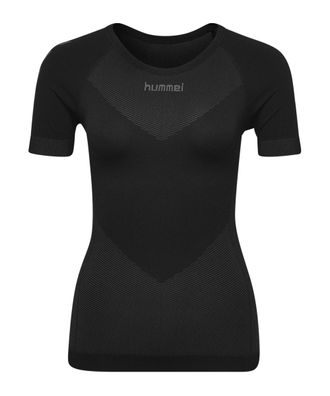 T-Shirt Hummel First Seamless Damen Fitness Schwarz