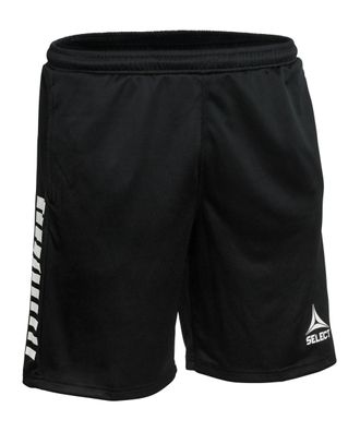 Short Select Monaco Schwarz, Sportlicher Trainingsshort