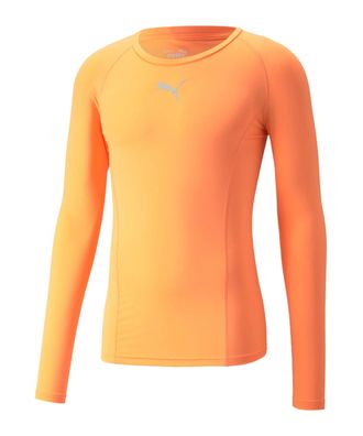T-Shirt Puma LIGA Baselayer Tee LS Orange