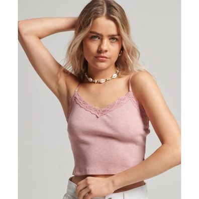 Dbardeur Superdry Vintage Rib mit Spitzenbesatz