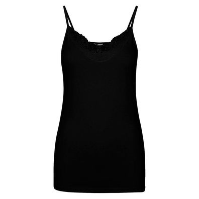 Top Vero Moda Inge Lace mit Spitzen-Detail schwarz