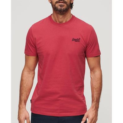 T-Shirt Superdry Essential Logo Rot