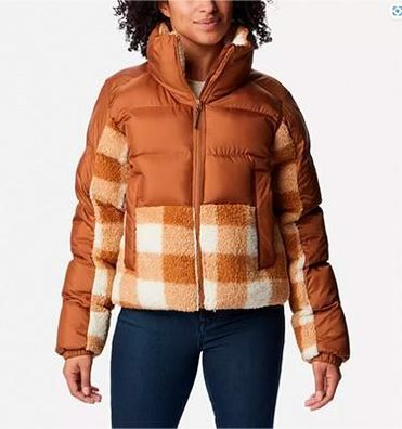 Jacke Columbia Leadbetter Pointâ?¢ Sherpa Hybrid braun