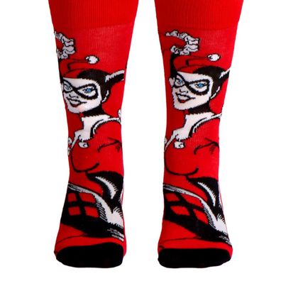 Harley Quinn Socken Ein-Paar Baumwollsocken Freizeit und Alltagssocken 36-43