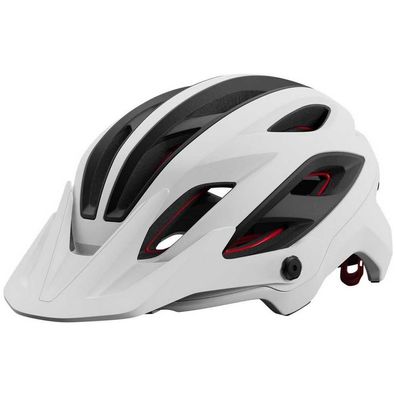 Mountainbikehelm Giro Merit Spherical Weiß/Schwarz matt