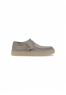 Sportschuhe Clarks Torhill LO graue Wildleder Herrenschuhe