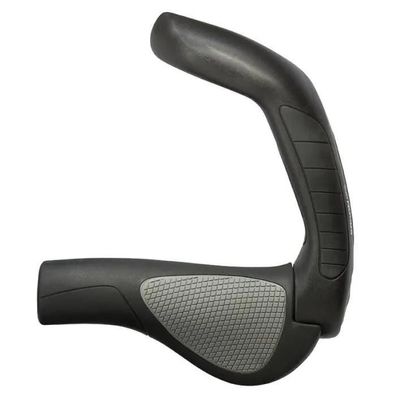 Fahrradgriffe Ergon GP5 Gripshift ergonomisch schwarz/grau