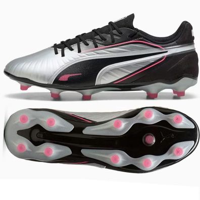 Sportschuhe Puma King Match FG/AG grau