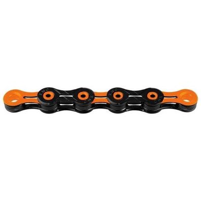 Fahrradkette KMC DLC 11-fach schwarz/orange