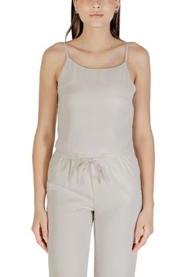 Top Only mit Trägern Beige