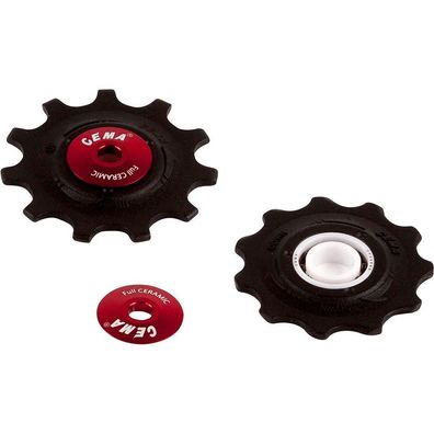 Drailleurrollen Cema Vollkeramik fér Shimano/SRAM 9-11s