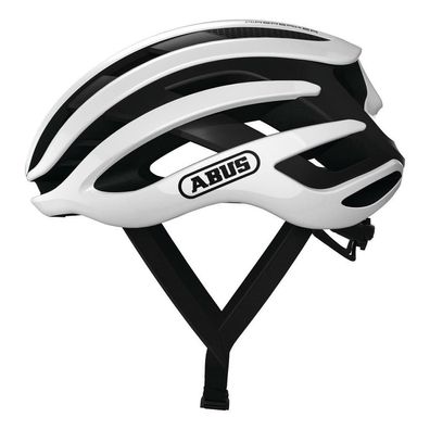 Fahrradhelm Abus AirBreaker Weiß - Optimal beléftet