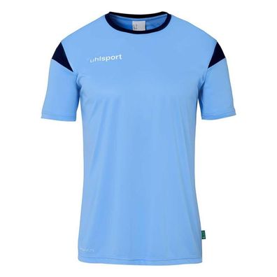 T-Shirt Uhlsport Squad 27 Ciel/Bleu Marine