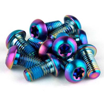Fahrrad Schrauben Kit Sram Titan Regenbogenfarben