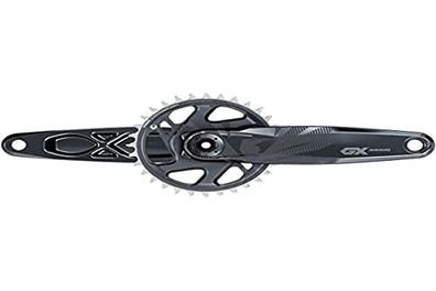 Kurbelgarnitur Sram GX Eagle Boost DUB DM 32D Xsync2 Lunar schwarz