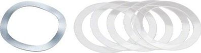 Fahrradzubehör Sram BB30 transparent Pedalier Unterlegscheiben