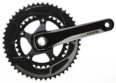 Kurbelgarnitur SRAM Rival 22 YAW 52/36 Schwarz