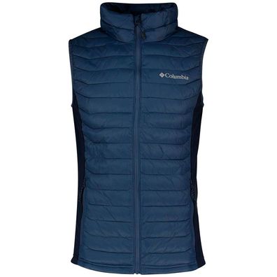 Weste Columbia Powder Passâ?¢ Hybrid blau