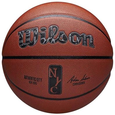 Basketball Wilson NBA Authentic City New York Ball WZ2016001XB