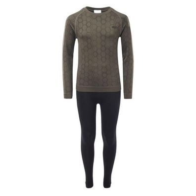 Ensemble Bejo Grar II Junior Thermoaktiv, grén und schwarz