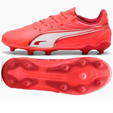 Fußballschuhe Puma King Match FG/AG Jr Rot