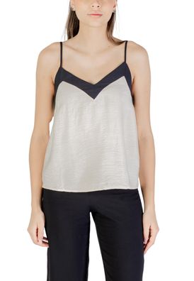 Top Vero Moda Vmdenise Singlet Beige