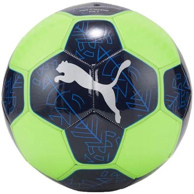 Fußball Puma Prestige TPU Ball blau-grén