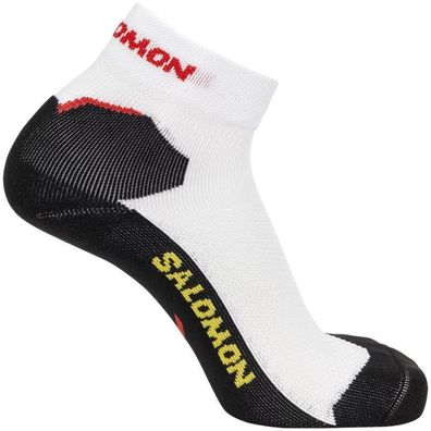 Sportsocken Salomon Speedcross Knöchelhoch Weiß