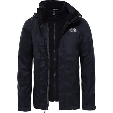 Jacke The North Face Evolve II Triclimate schwarz