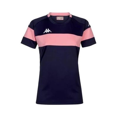 T-Shirt Kappa Maillot Dareta blau marine/pink