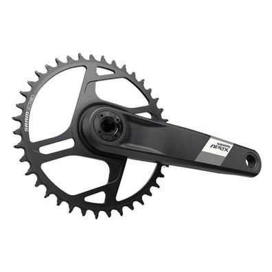 Fahrradkurbel SRAM Apex 1 Wide 40 Zähne schwarz