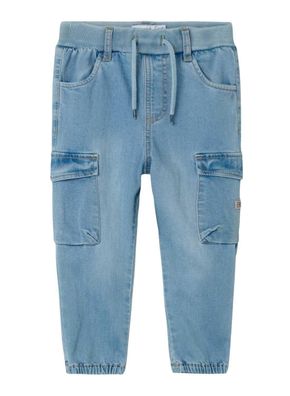 Hose name-it Baggy Fit Blau