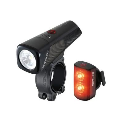 Fahrradbeleuchtungsset Sigma Buster 800 + RL 80 LED USB