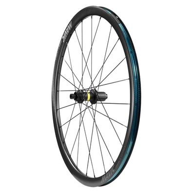 Laufrad Mavic Cosmic SL 32 CL Carbon Silber