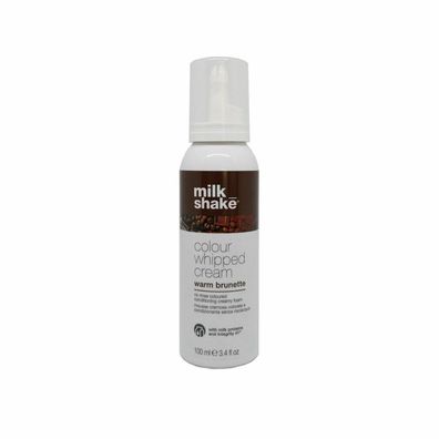 Spuma nuantatoare Milk Shake Colour Whipped Cream Warm Brunette, 100ml