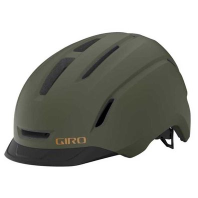 Fahrradhelm Giro Caden II LED grén dunkel