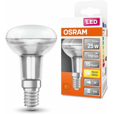 OSRAM LED-Lampe STAR R50 25 E14 1,5 W klar