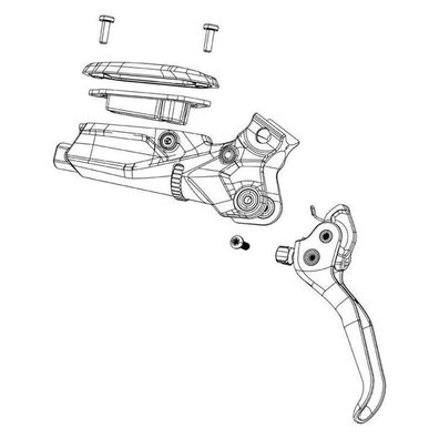 Bremshebel Kit Sram G2 Ultimate A2 Carbon