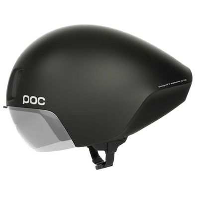 Zeitfahrhelm Poc Procen Schwarz, leicht und aerodynamisch