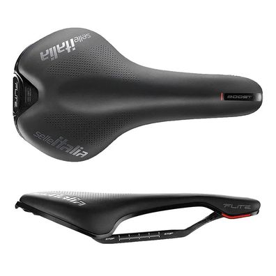 Fahrradsattel Selle Italia Flite Boost Kit Carbon schwarz