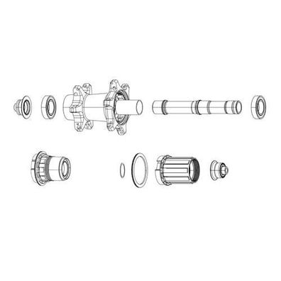 Noyaux Zipp ZR1 fér 11/12-fach Kassetten