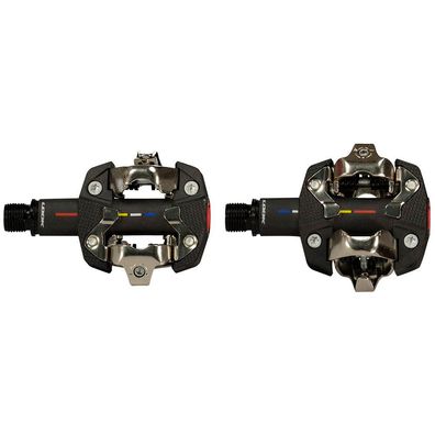 Fahrradpedale Look X-Track Race Carbon Pro Team Edition schwarz/rot