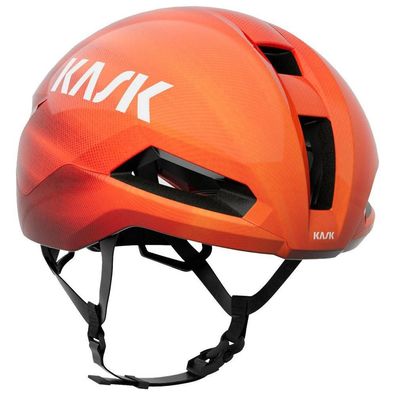 Fahrradhelm Kask Nirvana matt orange/rot